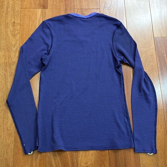 Patagonia Women's Capilene 2 Lightweight Polartec Top Purple Striped size M - Picture 6 of 8